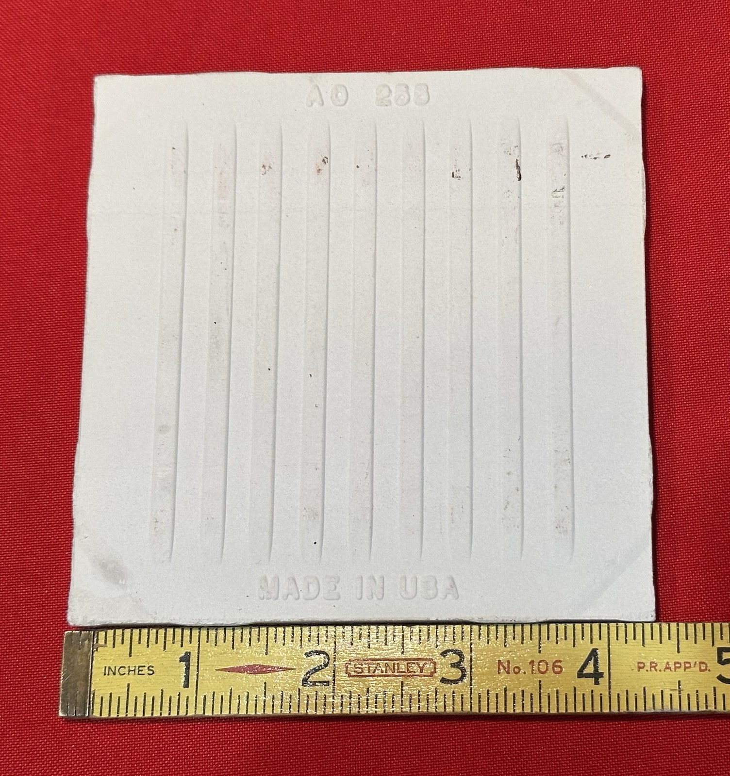 1 pc. Lemon Ice – Yellow: 4-1/4″ Glossy Ceramic Tile by American Olean #01, rare