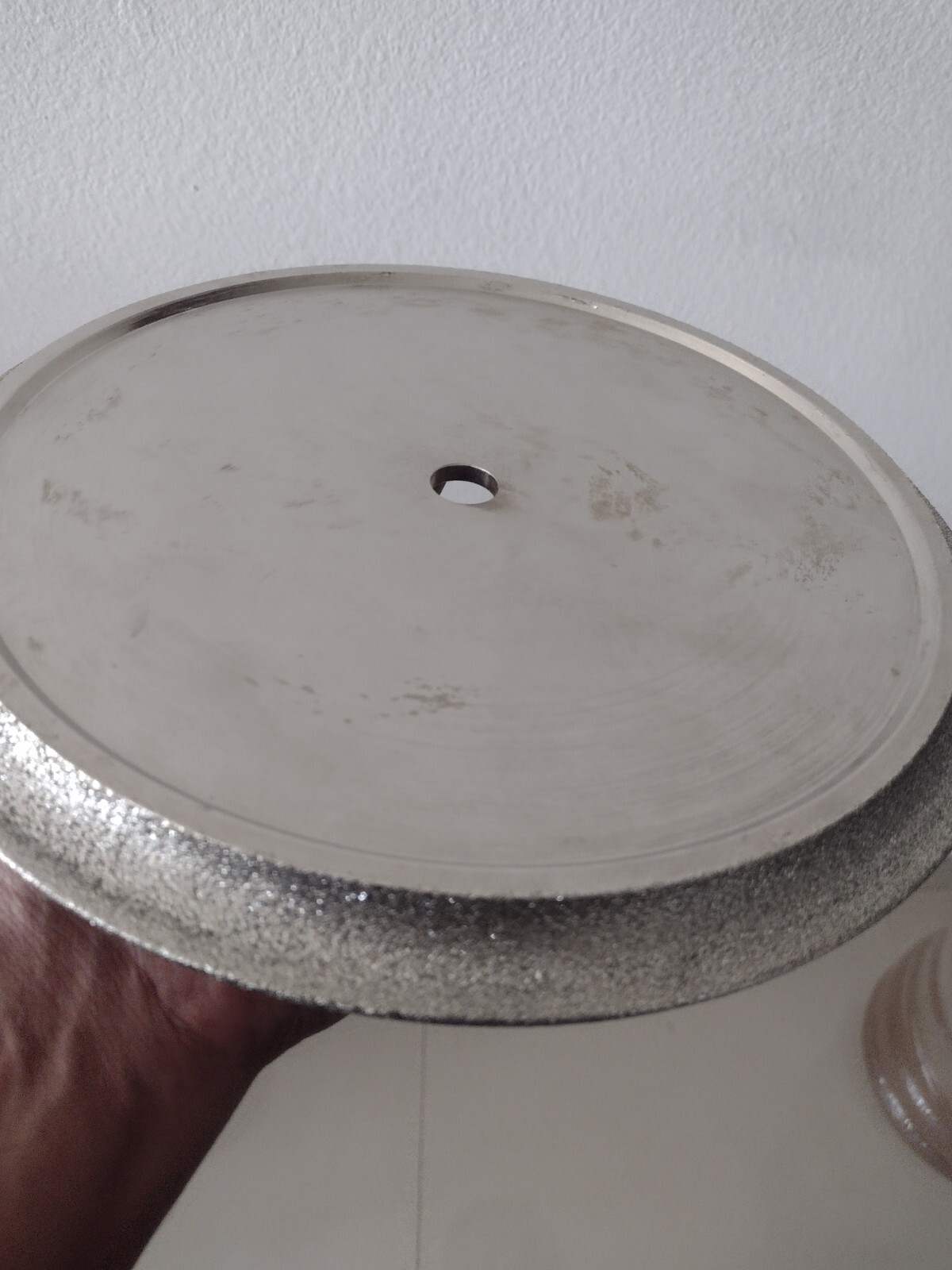 Raizi 10″ Diamond Profile Wheel, Cuts Glass Ceramic Marble Stone 3/8″ Radius