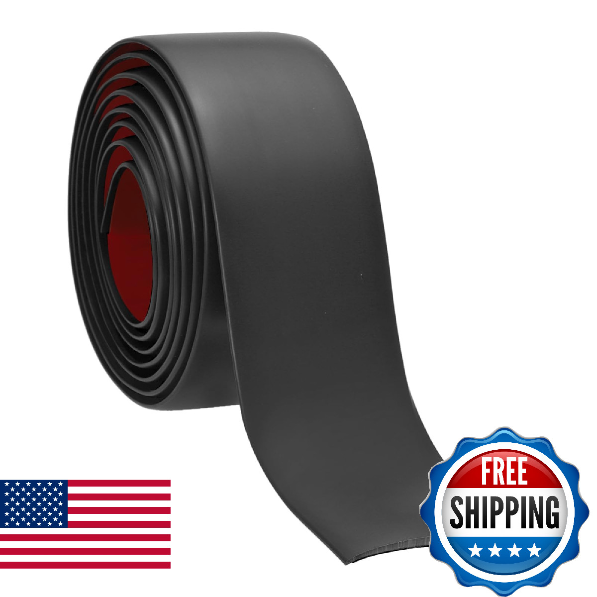 PATIKIL Self Adhesive Floor Transition Strip 20 ft x 2″ Vinyl Flat Divider Floor
