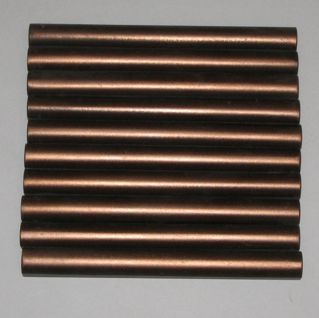 1/2″x6″ Metal Copper Resin Pencil Accent Wall Tile – Lot of 10 pcs