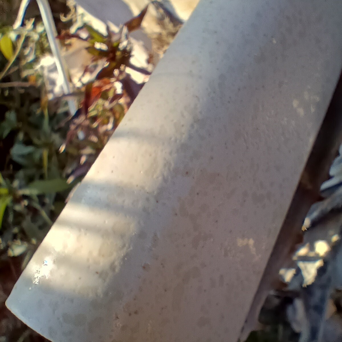Vintage Glossy Ceramic Radius Bullnose Tile NOS Unknown Cream & Beige Yellowish