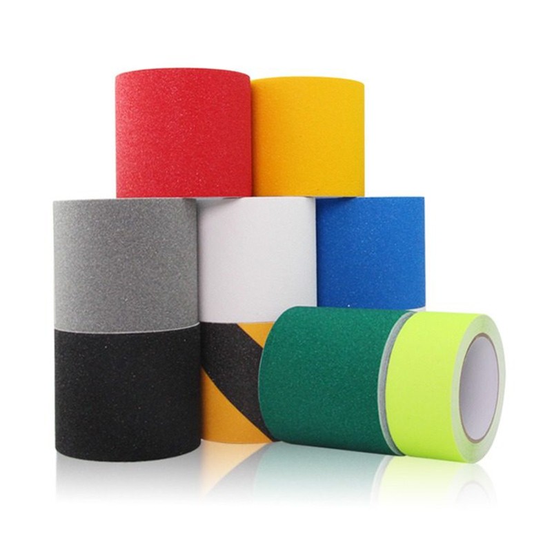 5M PVC Anti Slip Tape High Grip Self-Adhesive Safety Flooring Sticky 25/50/100mm