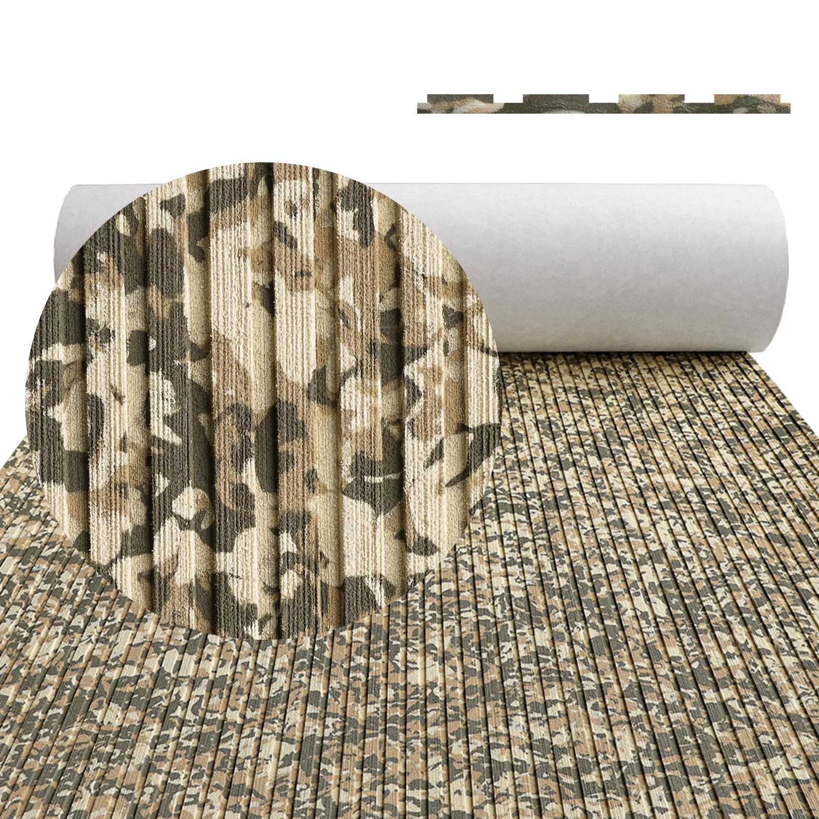 Boat Flooring EVA Foam Boat Decking Camo 94″x45″/35″/23″ Non-Slip Boat Mat Se…