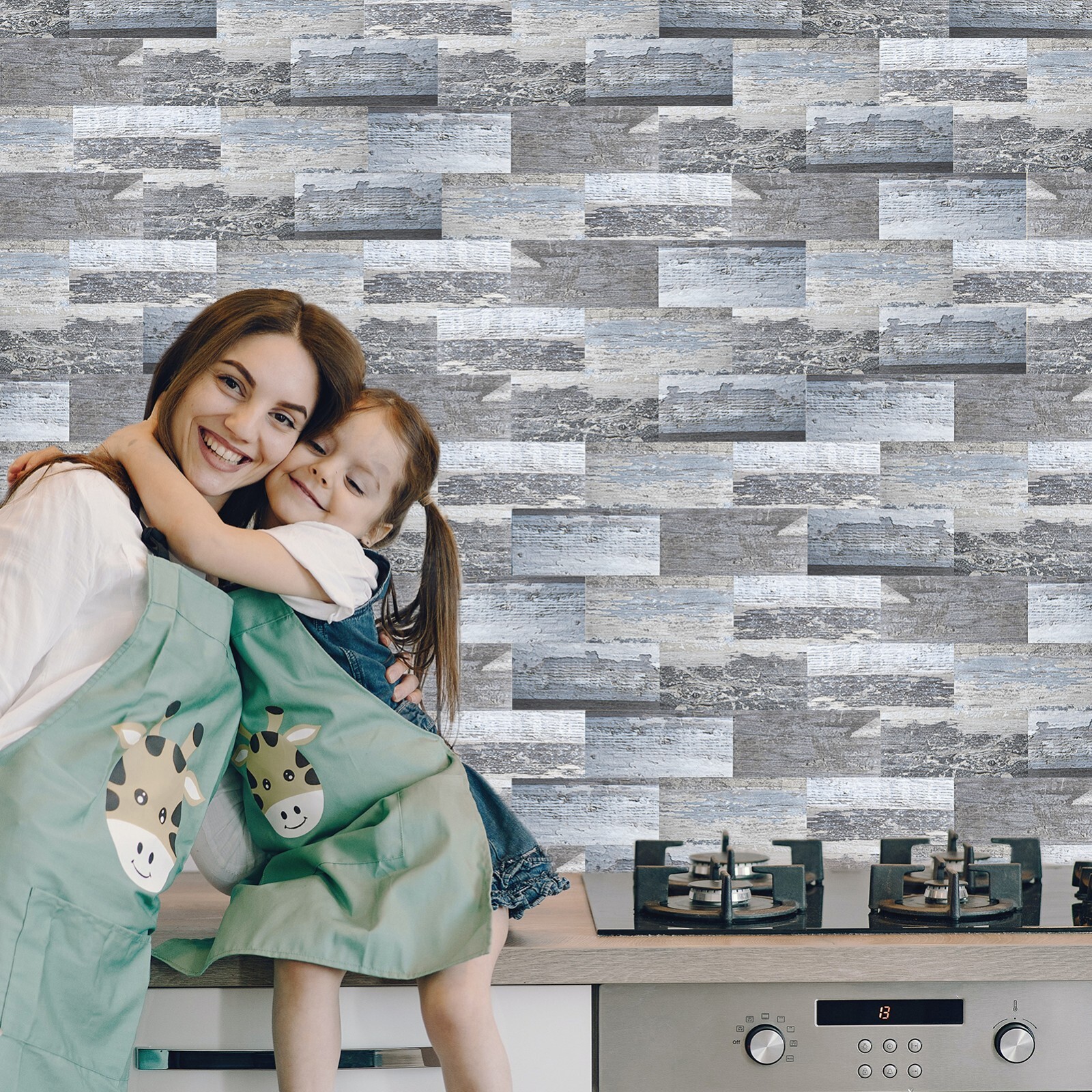 Art3d 102pcs Peel&Stick Wall Tiles, each 3″x6″