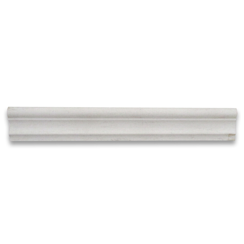 H13H Golden Beach Moleanos Beige Limestone 2×12 Chair Rail Molding Honed