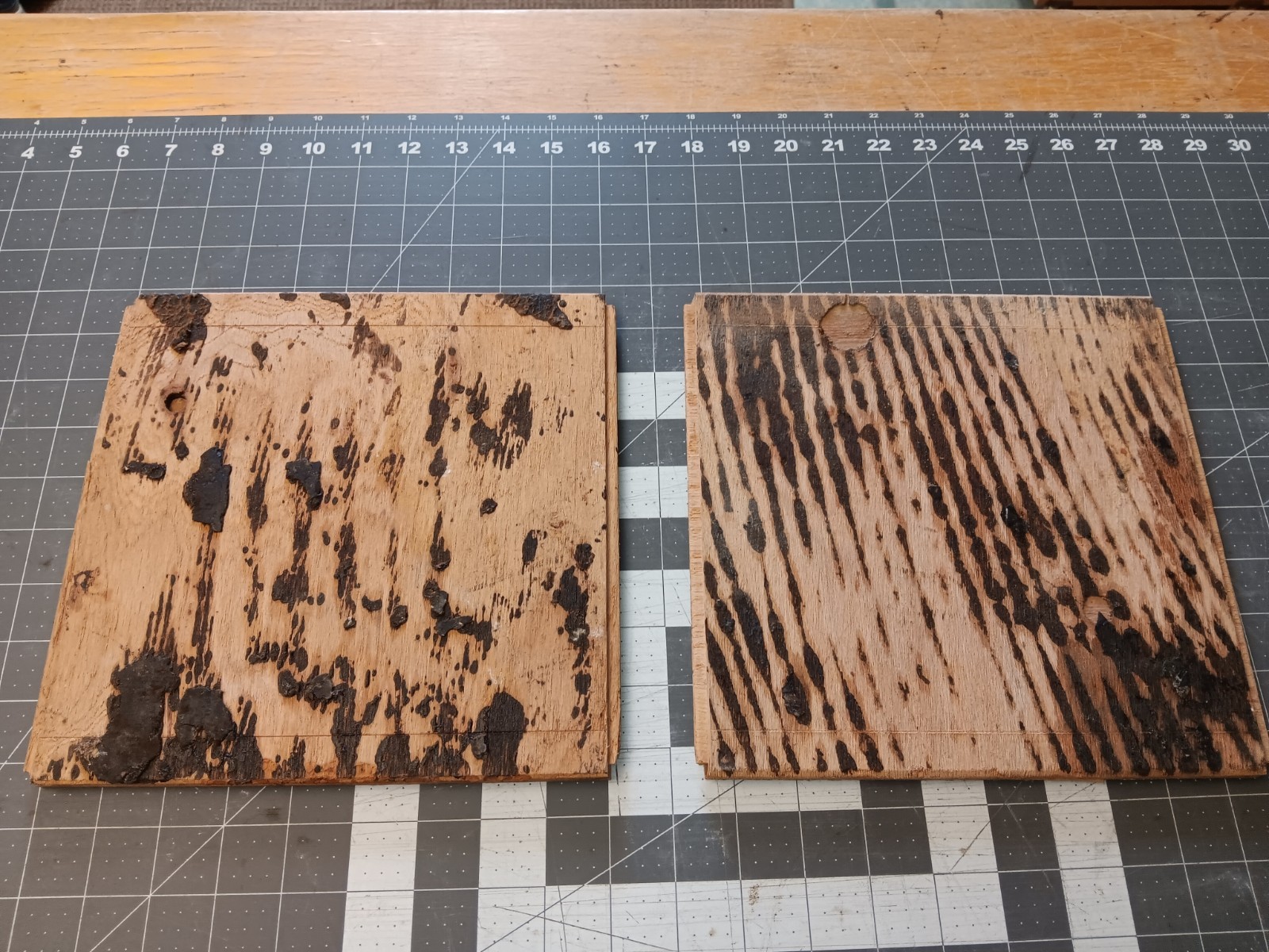 16 USED Vtg. MCM BRUCE Oak 9×9 Parquet Flooring NEED REFINISHING: Read Details