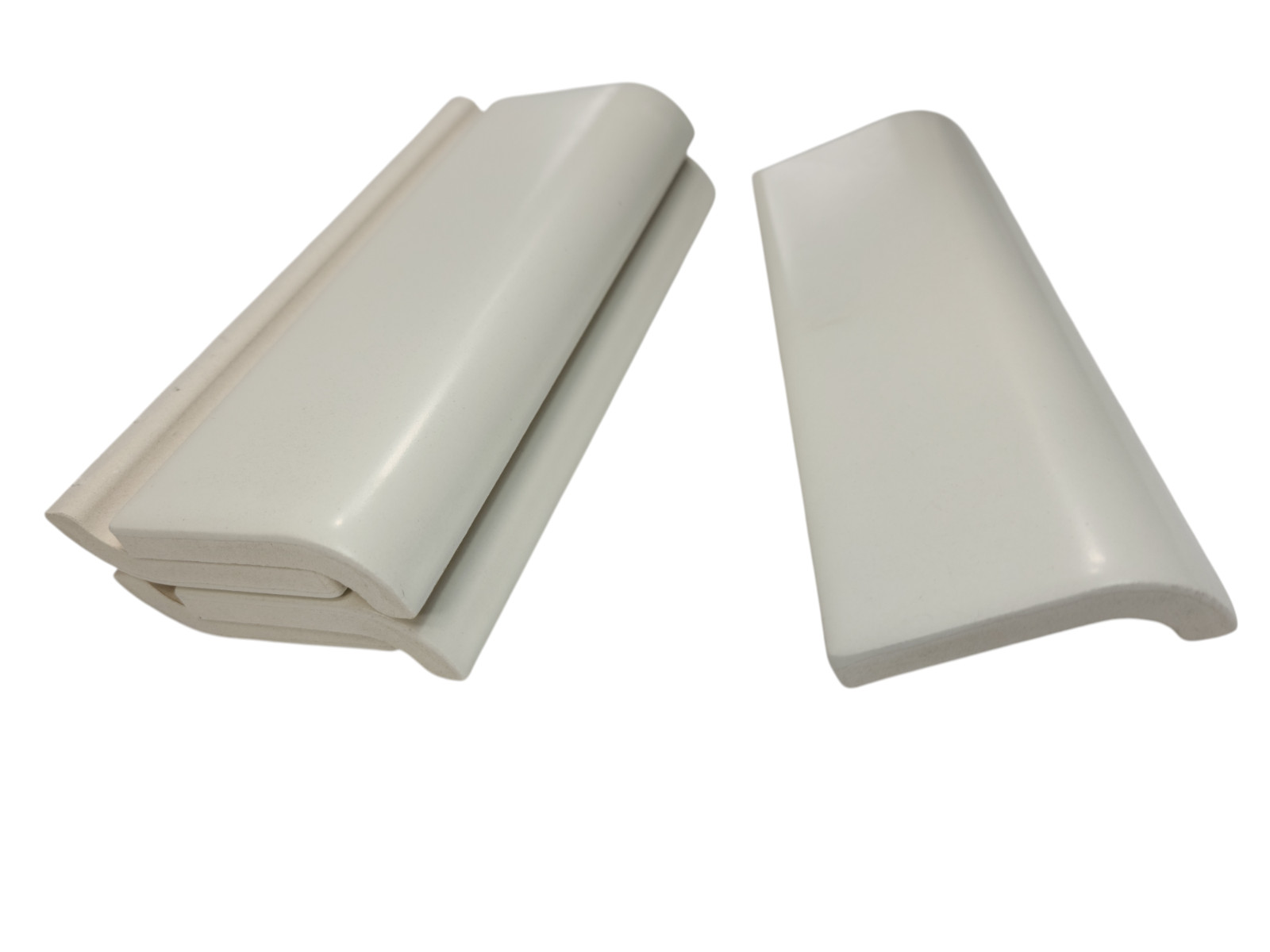 Light Bone Biscuit Ceramic Tile Mud Cap Backsplash Subway Classic Color 346