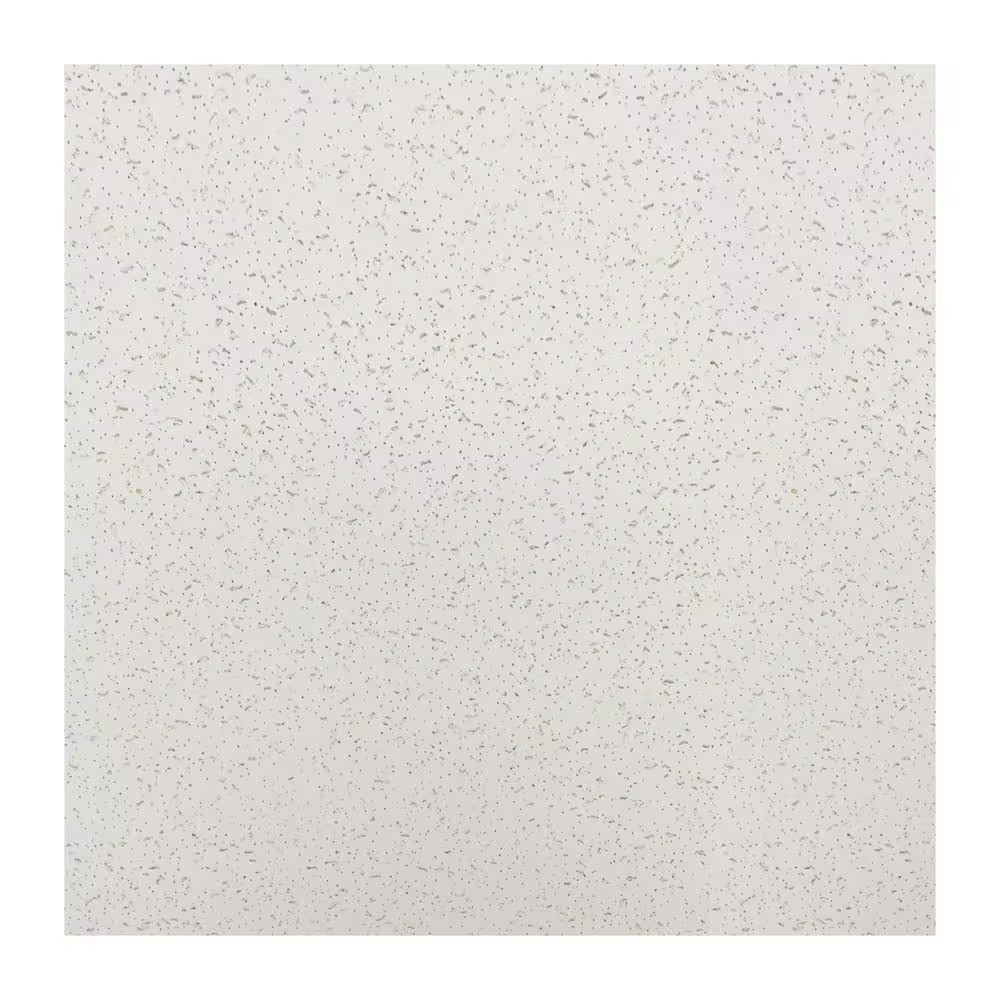 2 X 2 Ft. Smooth Pro White High-Grade PVC Drop Ceiling Tile, Waterproof, Washabl