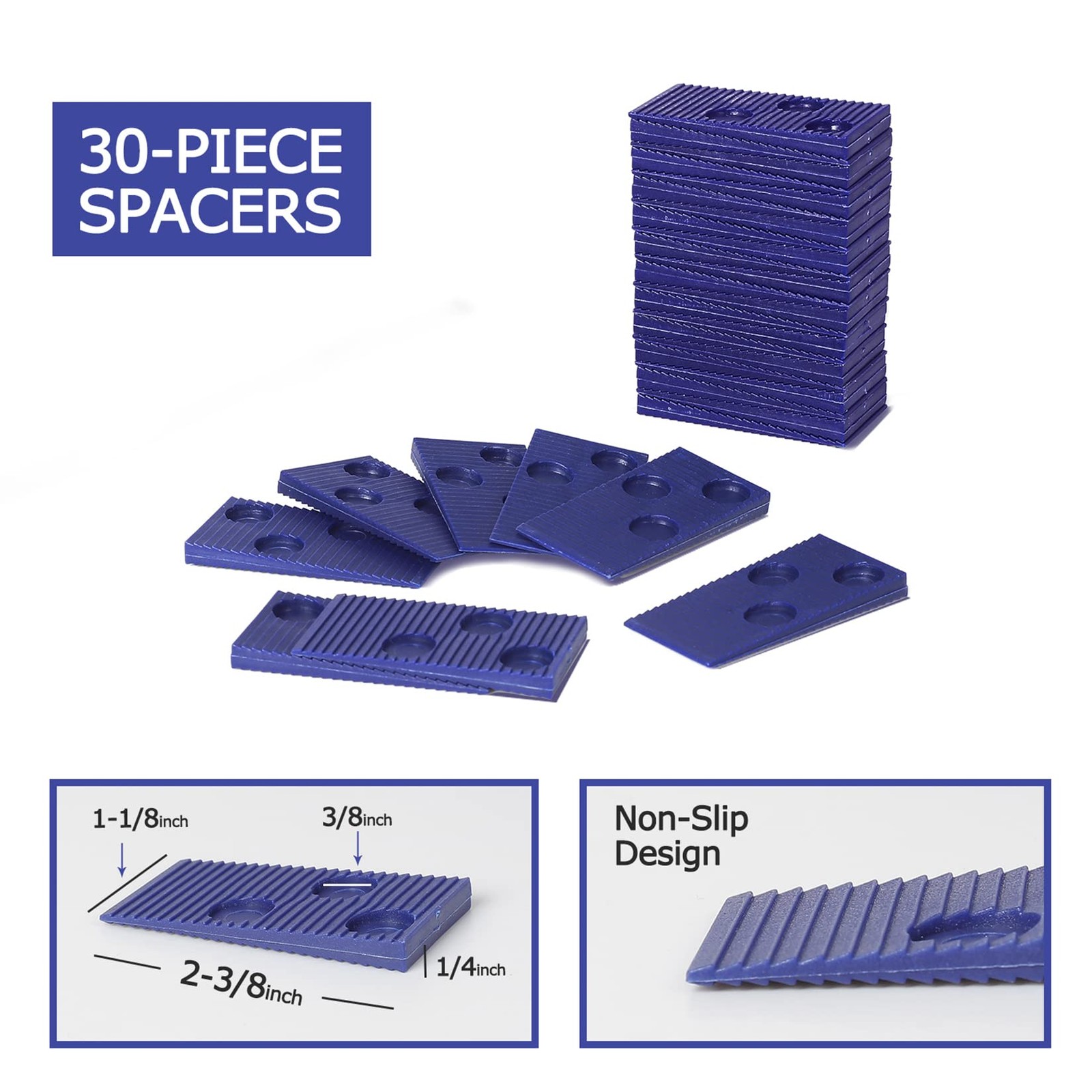 WORKPRO Laminate Wood Flooring Installation Kit with 33-Pack, Multicolor
