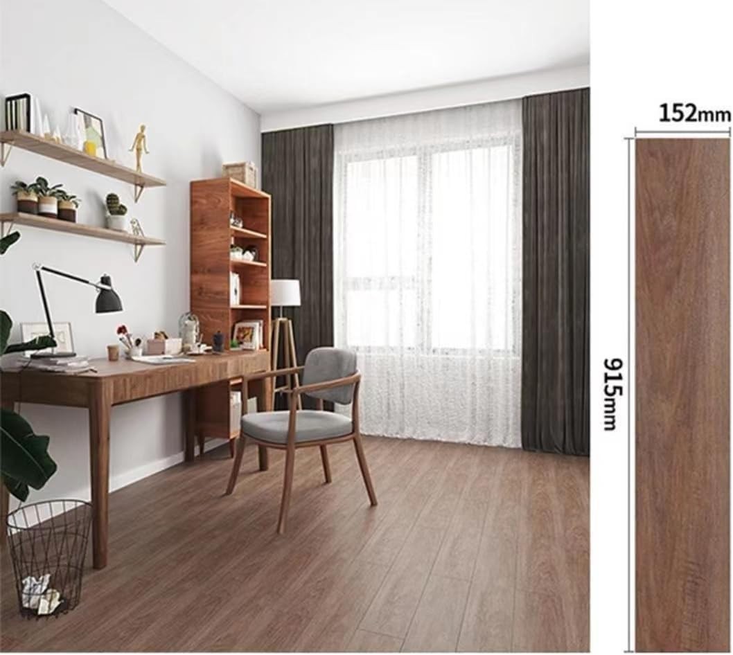 Home Decor DIY Nexus Planks – Hickory Wood Look Vinyl Tiles