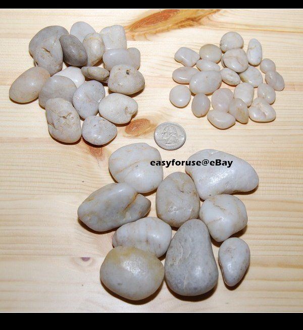 Decorative Natural River Light Color Pebble Garden & Landscaping Stone Aquarium