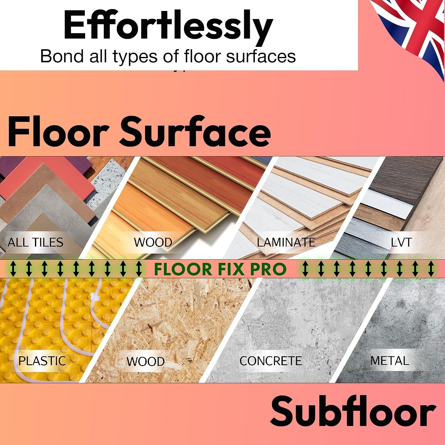 Tile Repair Made Easy – DIY Adhesive Kit for Ceramic, LVT & More, 10.1 fl oz