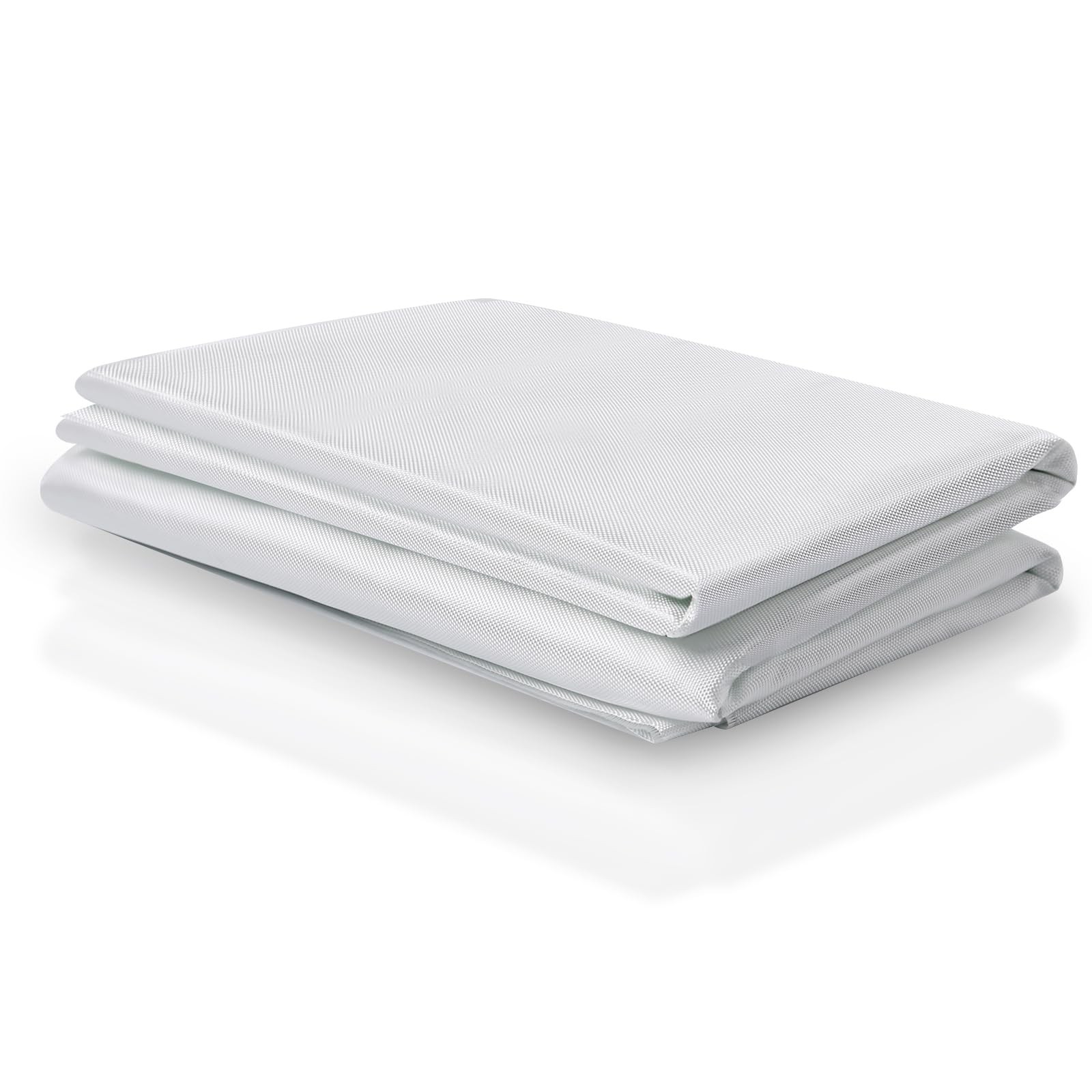 Fiberglass Cloth, 50 Inch x 6 Feet, 6 Oz E-Glass Plain Weave 2 Yard, White