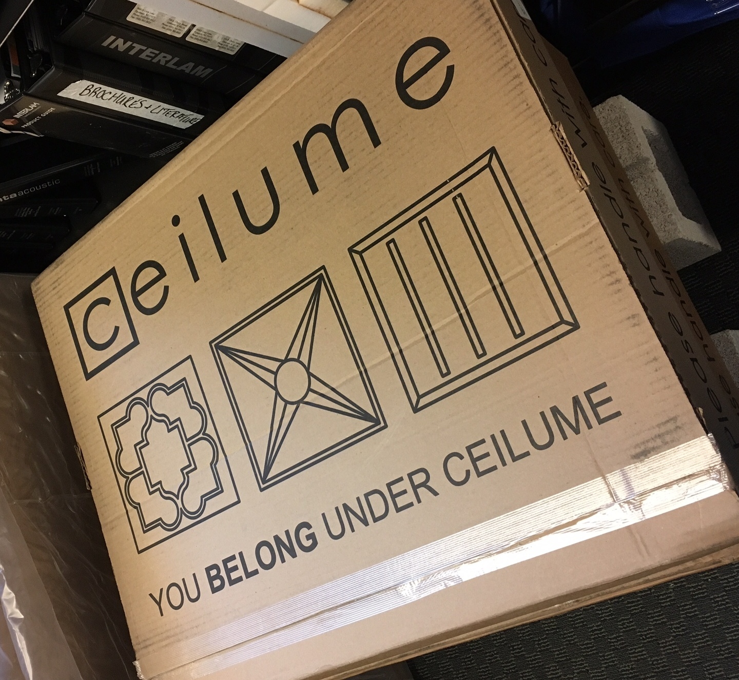 40 Tiles – Ceilume Stratford – 2′ x 2′ – White – FREE SHIPPING!