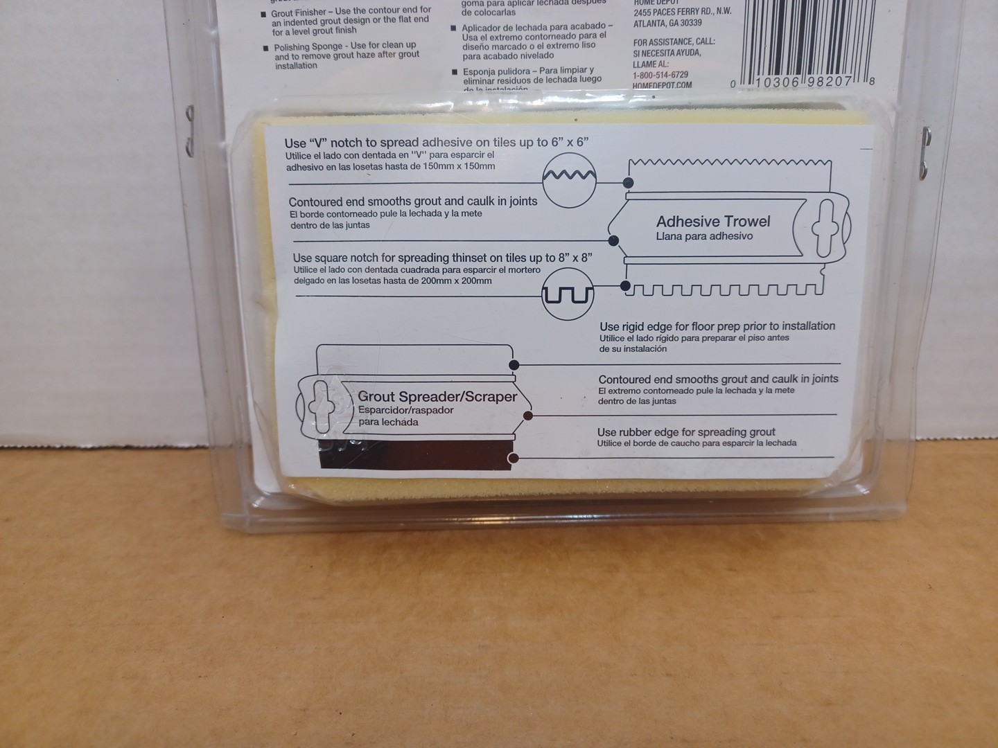 New HDX Tile Repair and Installation Kit SKU 125 180