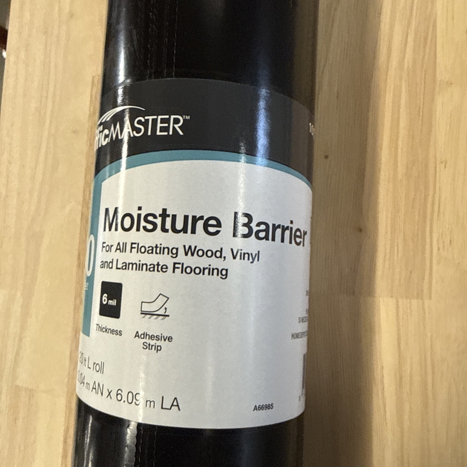 TrafficMaster*Moisture Barrier Underlayment*200 sq. ft. Roll*6mil*