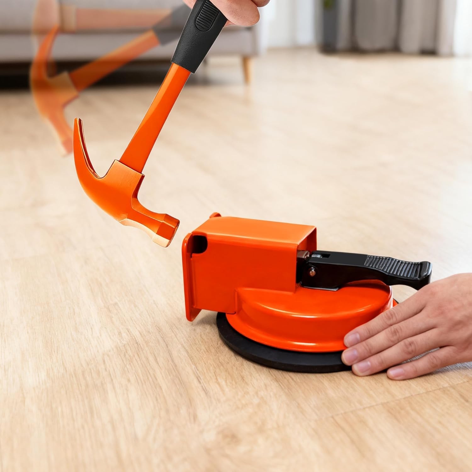 Heavy Duty Floor Gap Fixer Tool, Plank Grabber Floor Fix Pro, Made of Iron & Enh