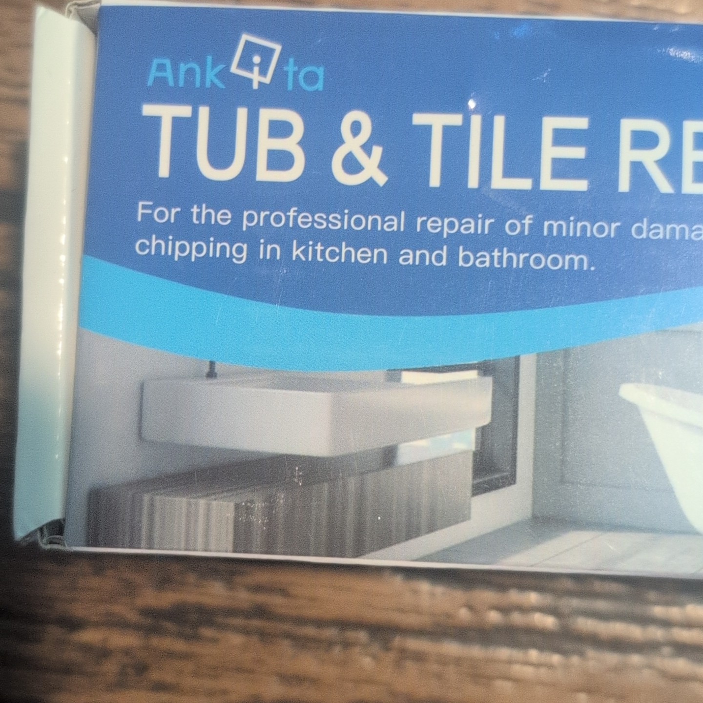 Tub And Tile Repair Kit Porcelain Enamel Acrylic Ceramic Fiberglass White Color