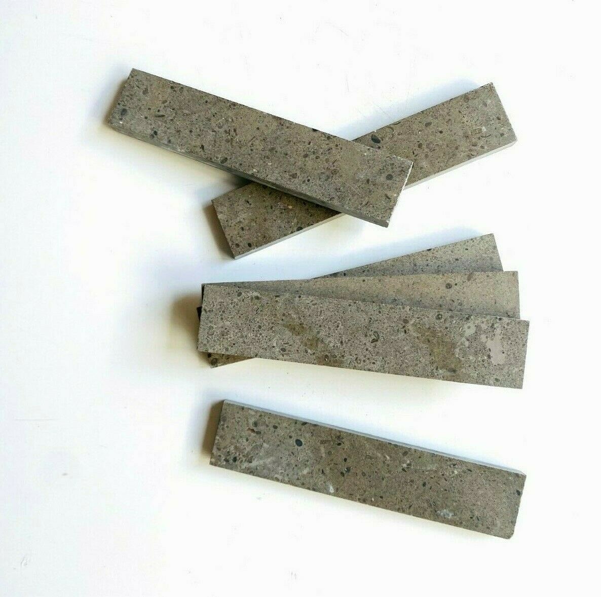 1 1/4 x 5 4/5 Honed Azul Limestone Wall Tile Arts and Crafts (Pack of 10 Pieces)