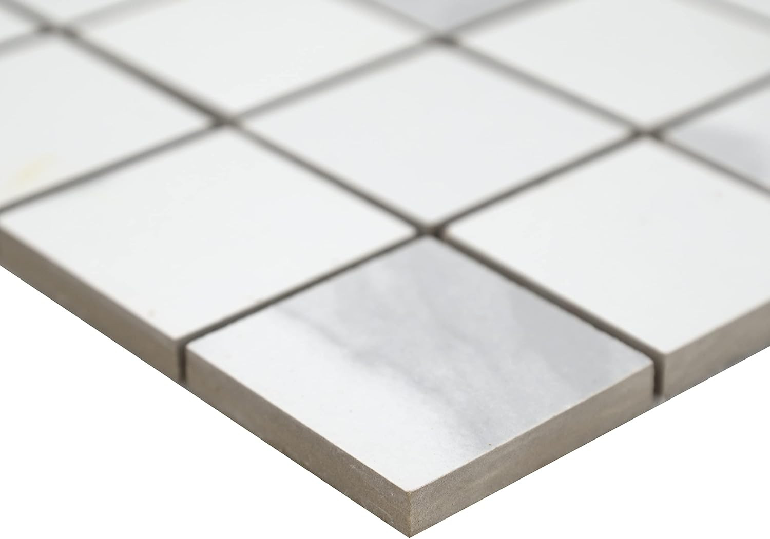 Eden 2×2 Matte Porcelain Mosaic Tile for Bathroom & Kitchen Backsplash