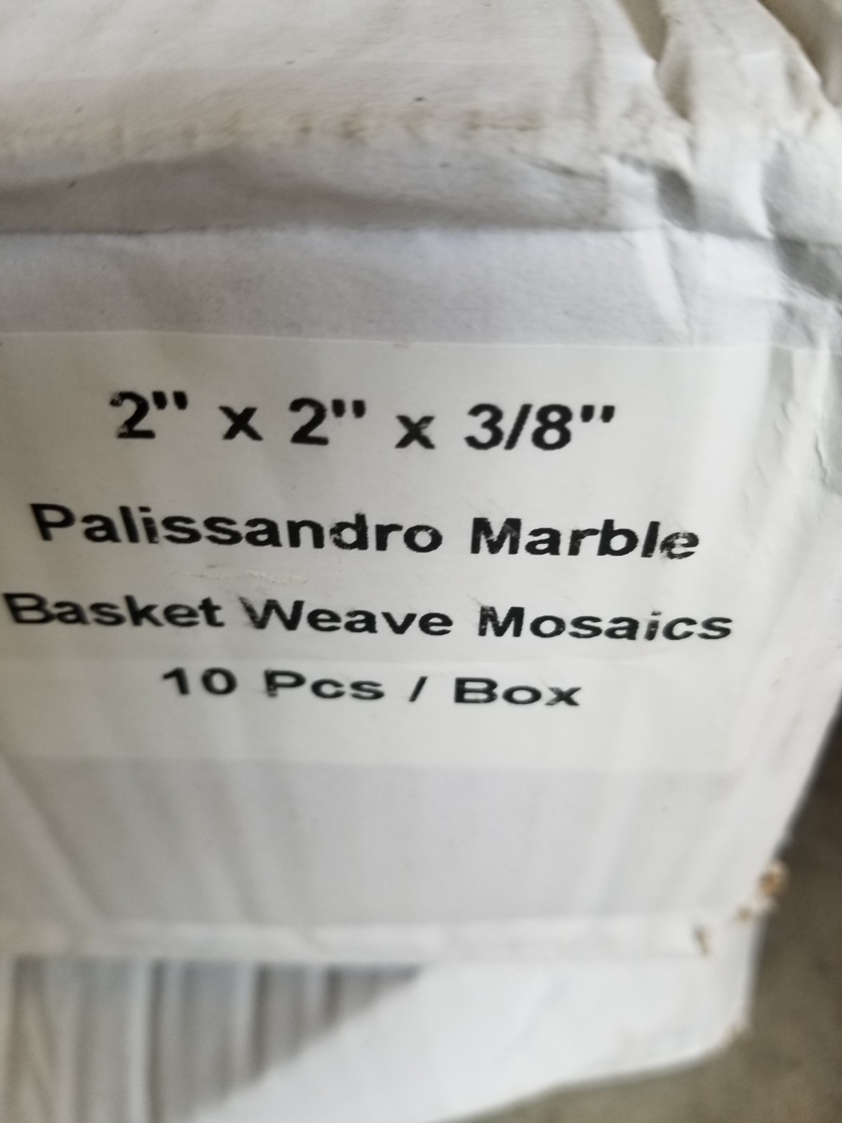 Palissandro Marble Basketweave Mosaics 2×2 WALL BACKSPLASH TILE shower 12 x12