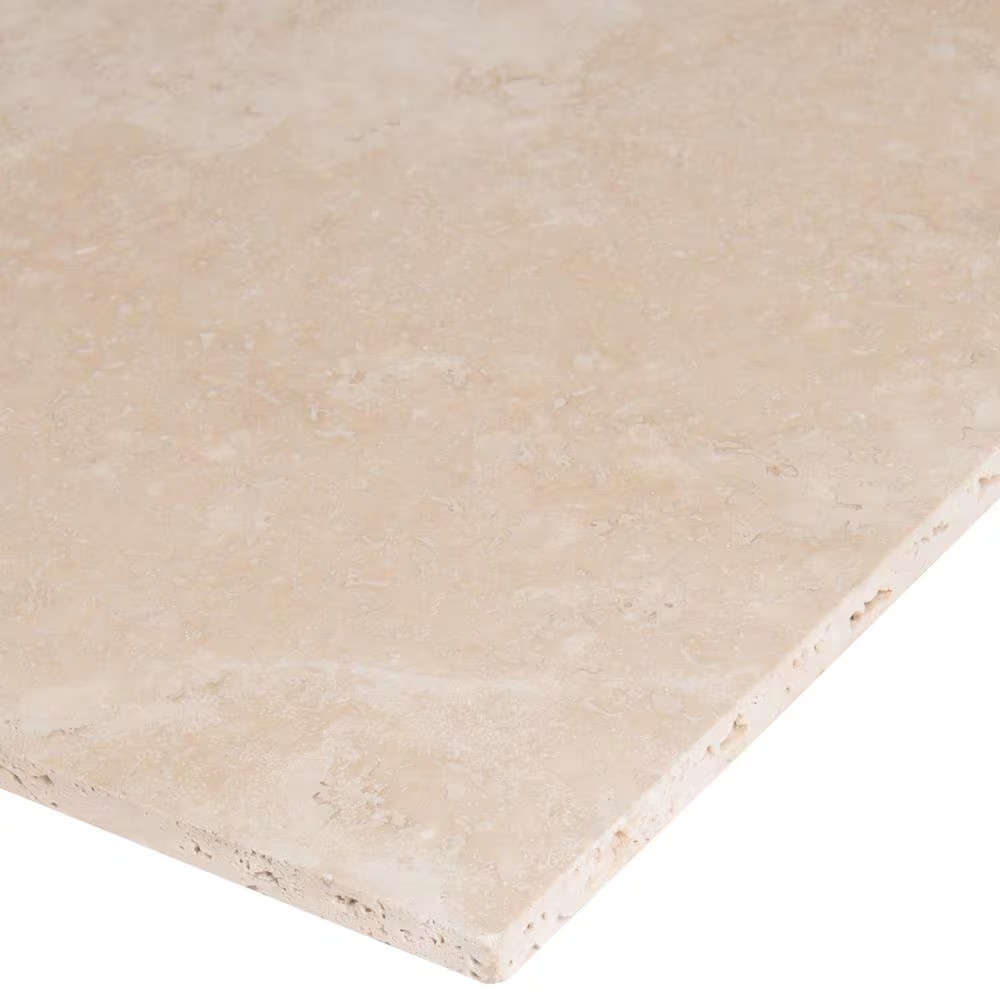 Tuscany Beige 18 In. X 18 In. Honed Travertine Floor and Wall Tile (2.25 Sq. Ft.