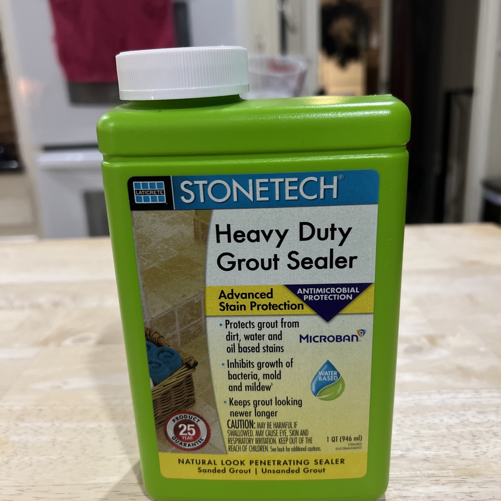 STONETECH Heavy Duty Grout Sealer 1 Quart New Never Opened Natural Look Sealer