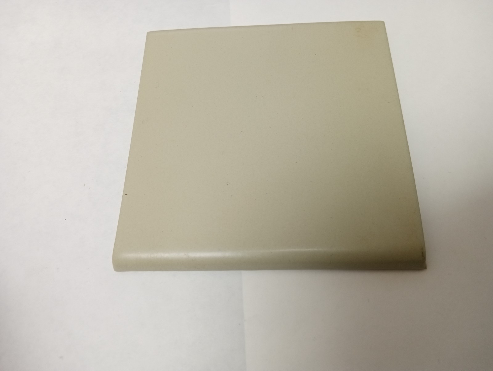 4×4 Tile Matte Beach Sand Trim Wall Remodel Ceramic C#651-575 Sample