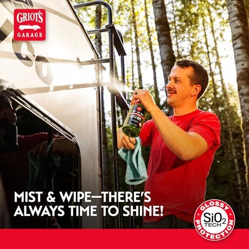Adventure Mist and Wipe Quick Detailer for Cars, RVs, 128 Fl Oz (Pack of 1)