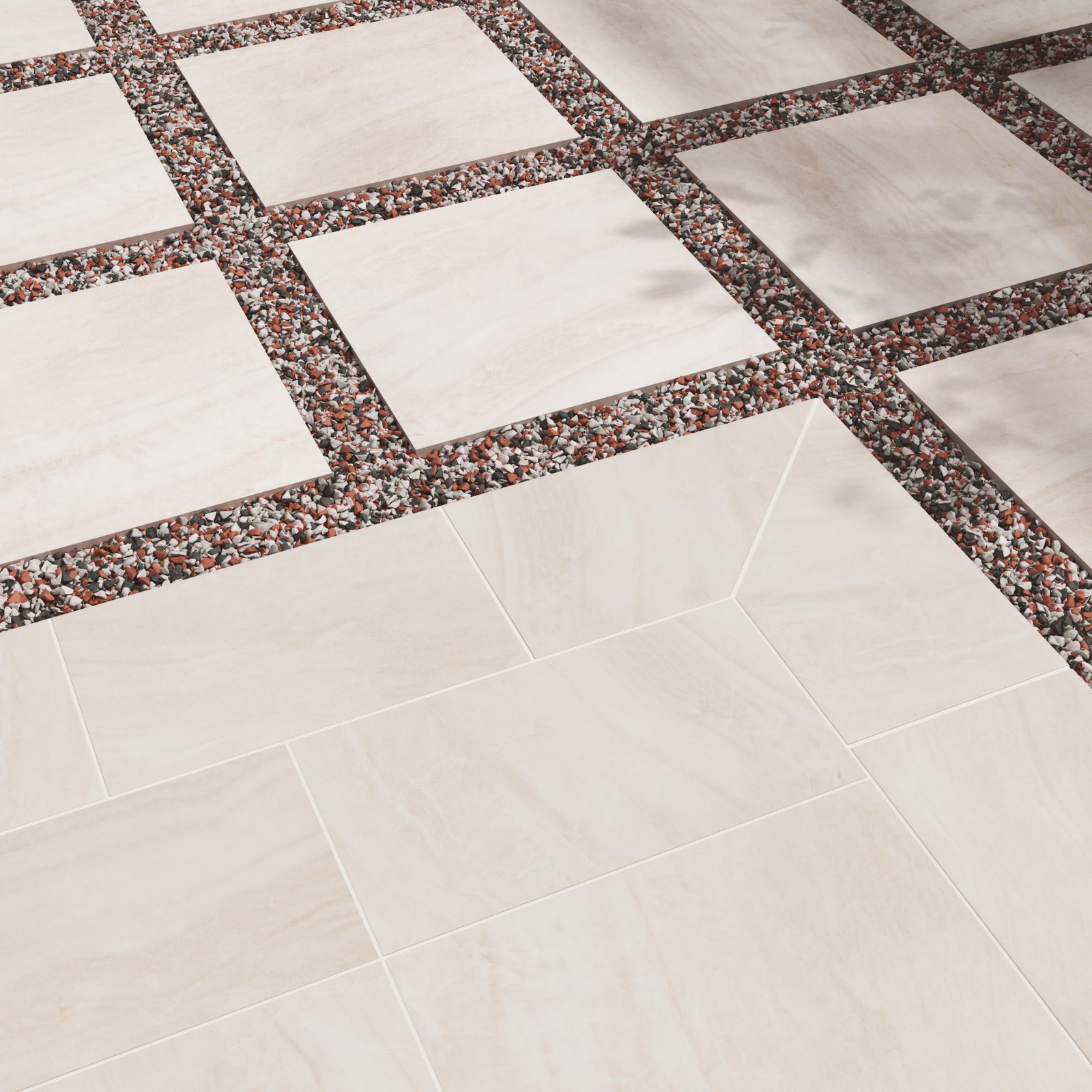 Ackland AKLNPCHI24X24M-CA Chiara 24 in. x 24 in. x 0.79 in. Matte – Cove