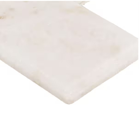 Daltile Xpress Mosaix Peel ‘N Stick Daphne White Polished Marble Tile Sheet