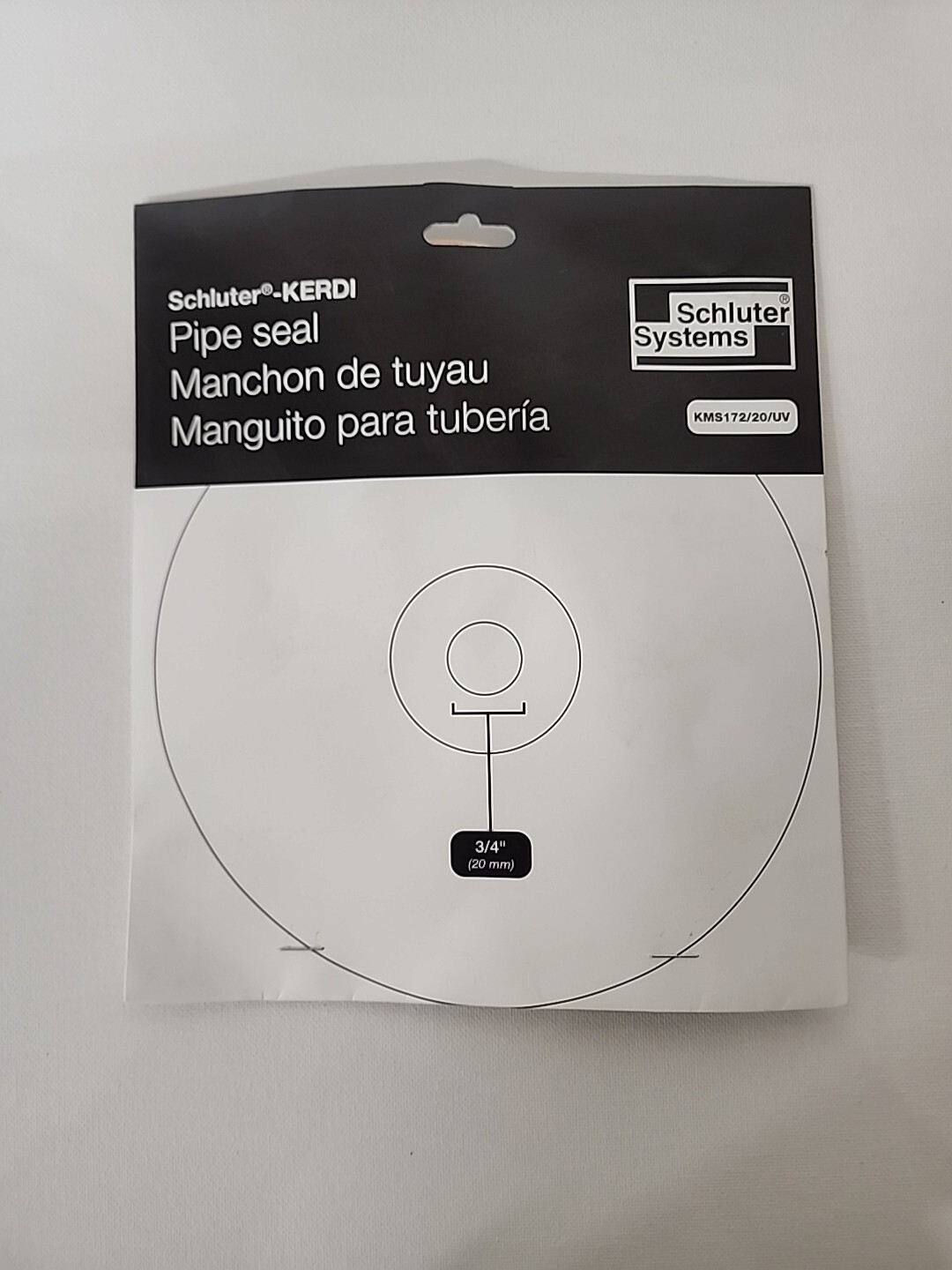 ⭐️Schluter Kerdi Pipe Seal 3/4″ (20 mm) Brand New Sealed Package