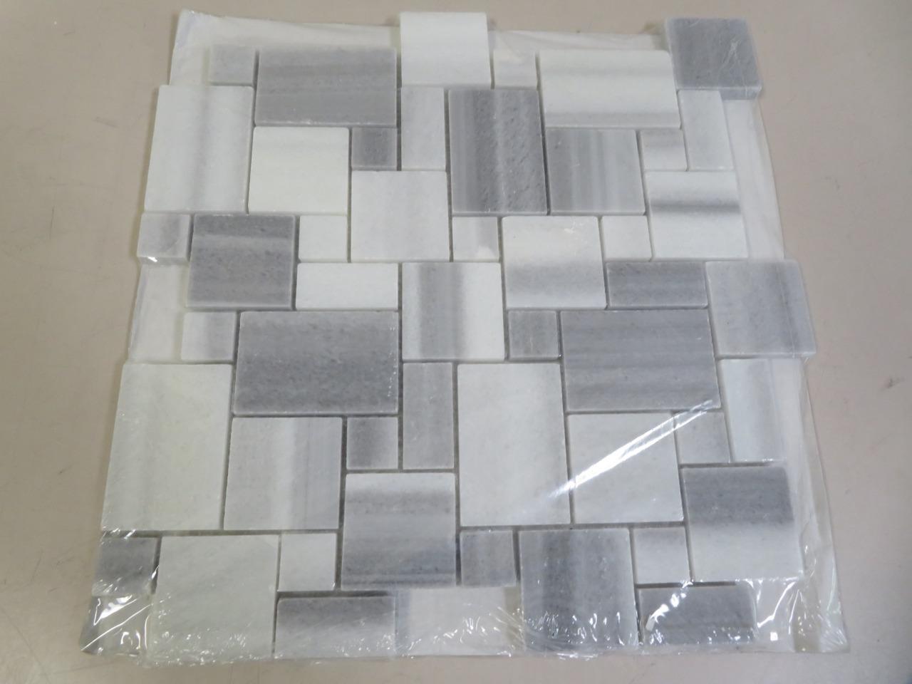 MSI Bergamo 12 in. x 12 in. x 10mm Polished Marble Look Floor and Wall Tile
