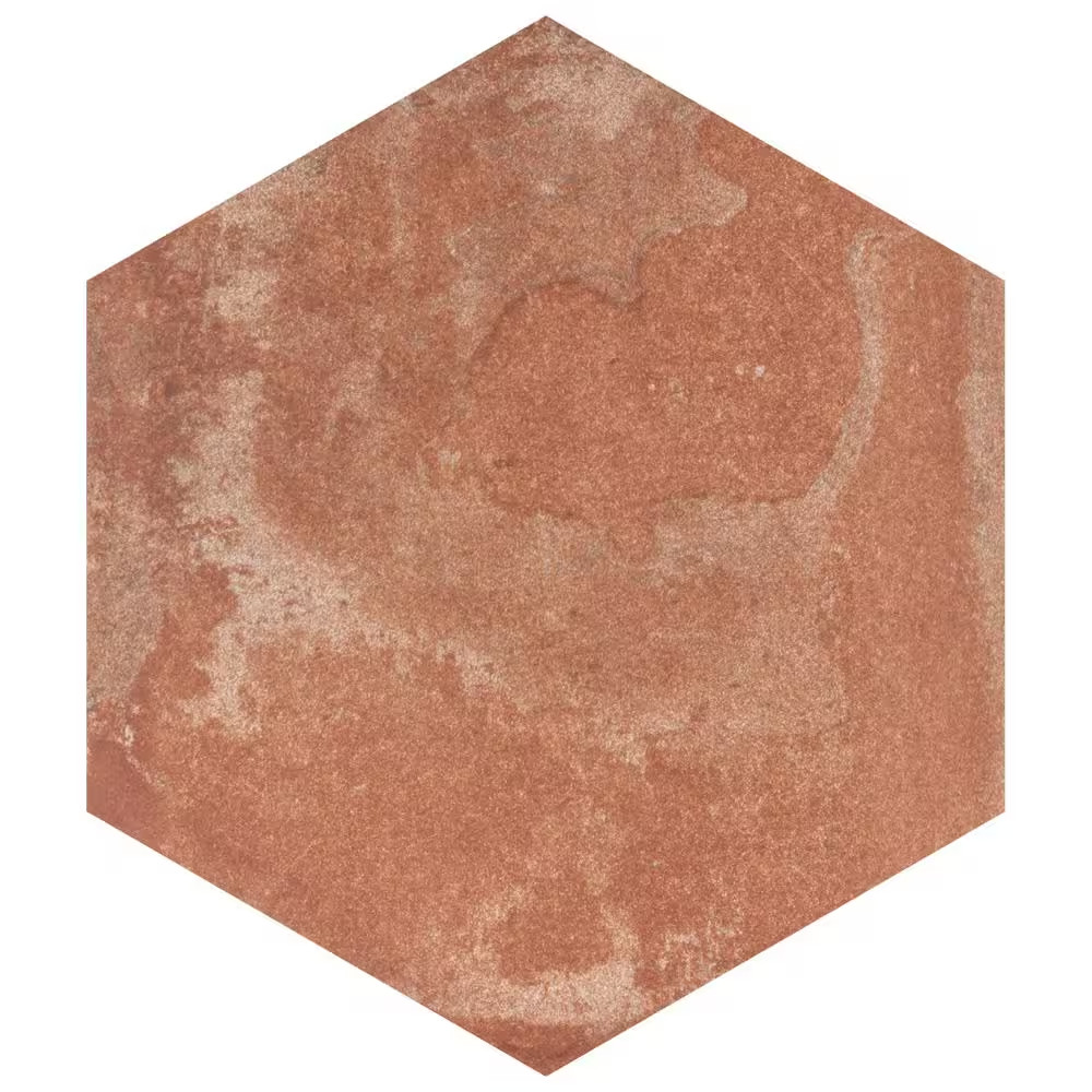Americana Boston Hex North 14-1/8 In. X 16-1/4 In. Porcelain Floor and Wall Tile