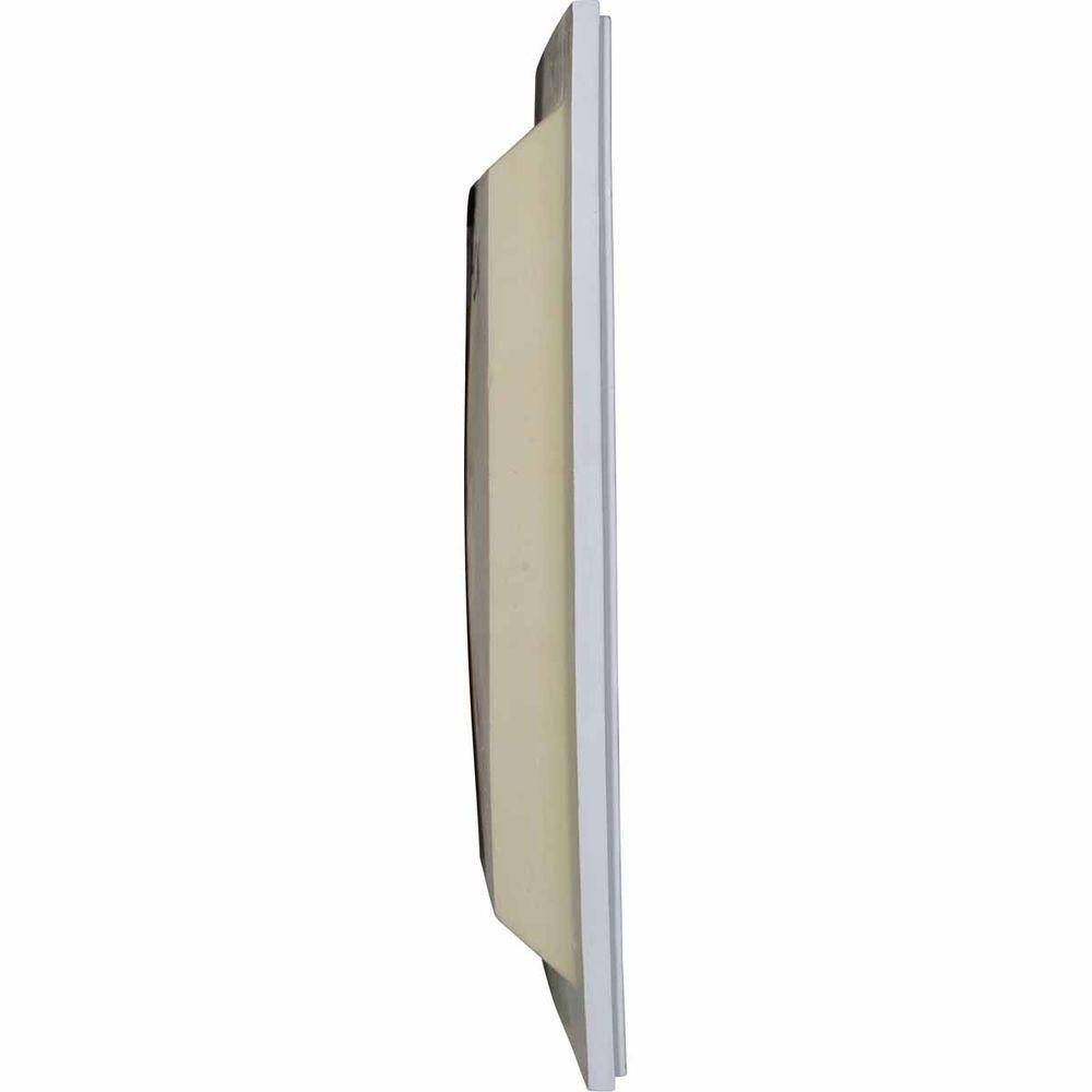 Cornelia 2 Ft. X 2 Ft. Glue up or Nail up Polyurethane Ceiling Tile in White