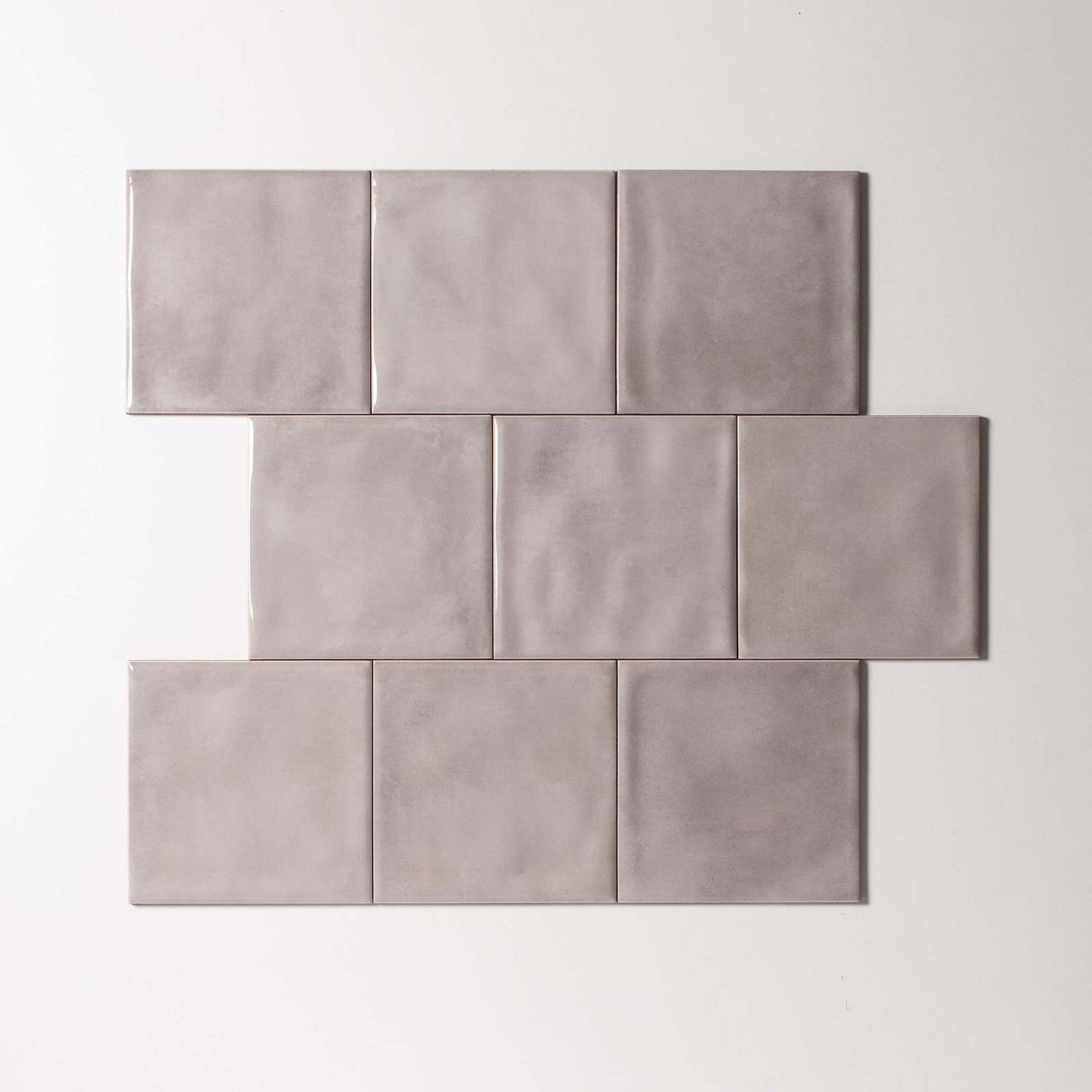 Cruz Bay Studio MKT71560 Safi – 6″ x 6″ Square Wall Tile – Glossy – Dove Gray