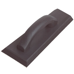 SuperiorBilt Offset Gum Grout Float 12″ Rubber-Faced, Plastic Handle & Back