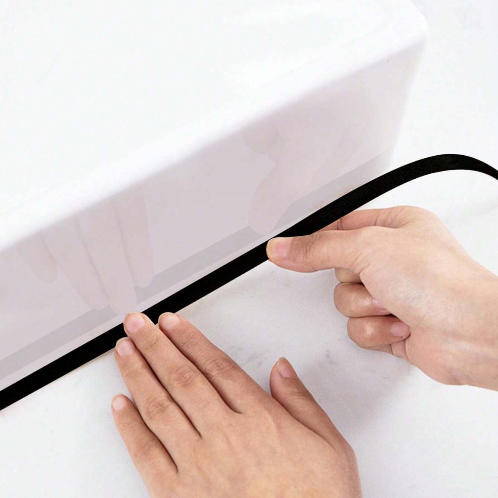 6M Ceramic Tile Gap Tape Self Adhesive Waterproof Caulk Strip 8mm Wall Sealing