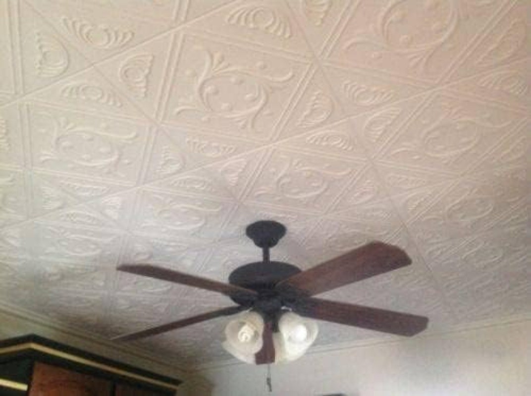 50pc of Anet White (20″x20″ Foam) Ceiling Tiles – Covers About 135sqft
