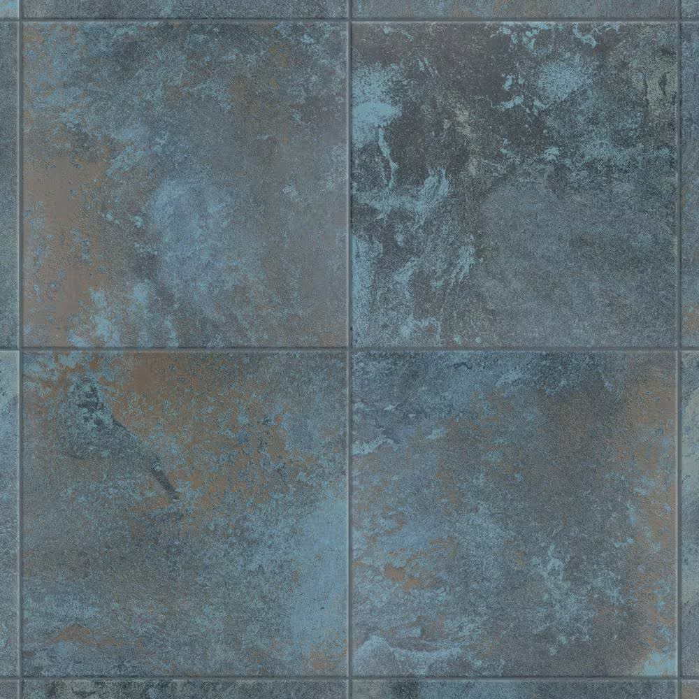 Biotech Ocean Green River Matte 12 In. X 12 In. Porcelain Floor and Wall Tile (1