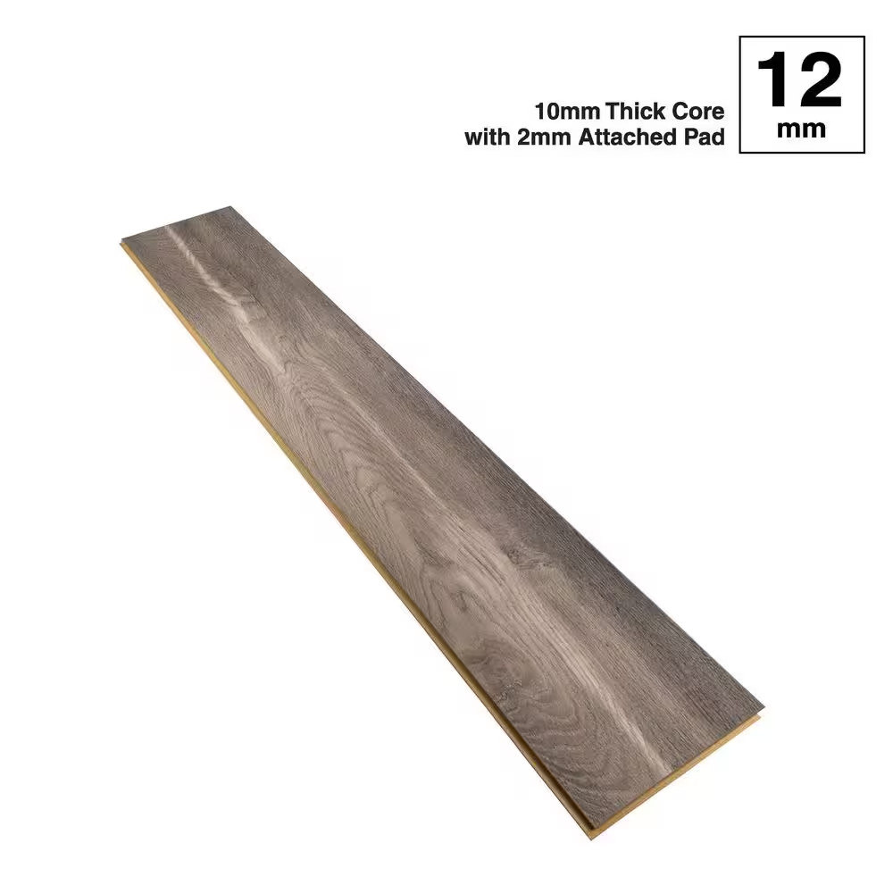 Brookstone Oak 12 Mm T X 8 In. W Waterproof Laminate Wood Flooring(15.94 Sq. Ft.
