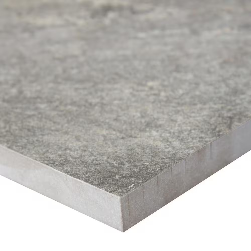 Quarzo Gray 24 In. X 24 In. X 0.79 In. Matte Porcelain Paver Tile (8 Sq. Ft. / C