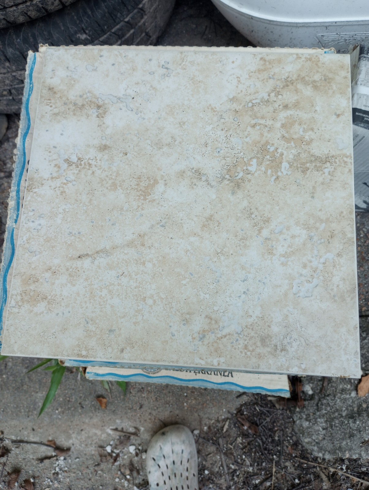 Tiles, Mortar, Spacers For Walls And Floors