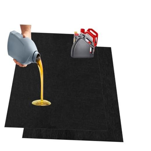 Oil Spill Mat, 36 * 60in Garage Floor Mat for Under Car, Absorbent Oil Pad,