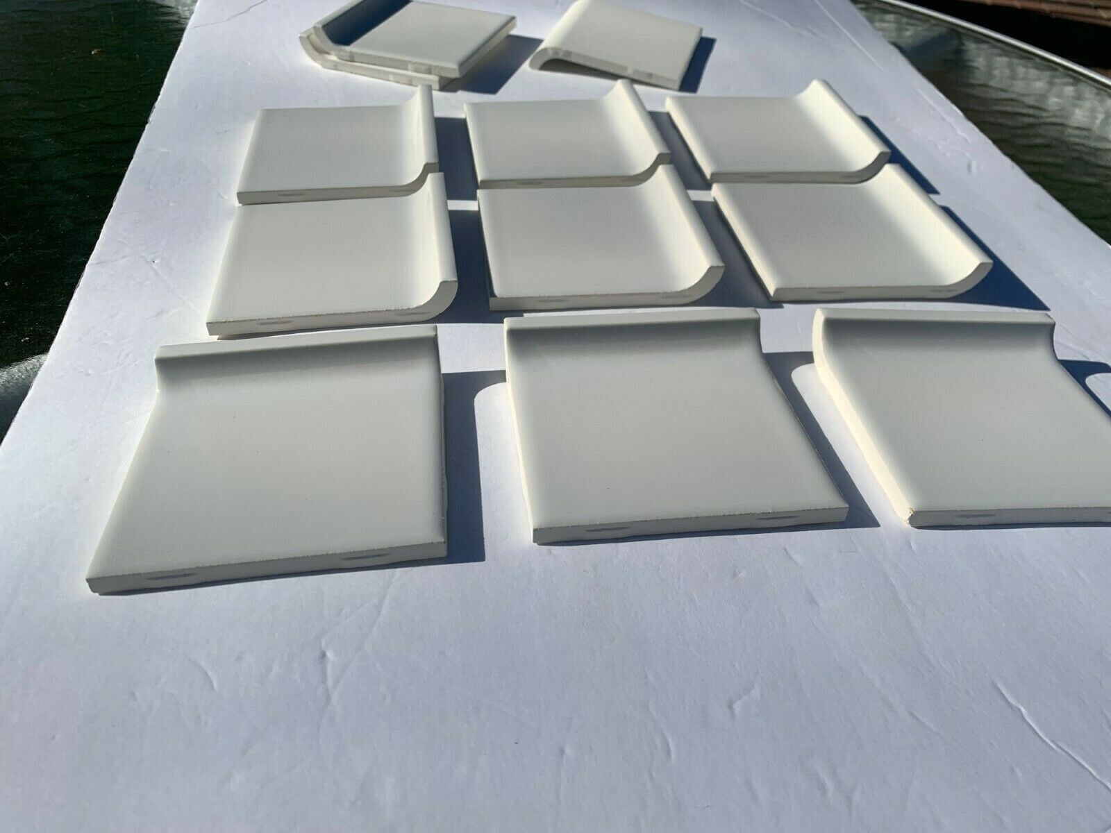 AMERICAN OLEAN COVE BASE A3001 FLAT TOP 4″ X 4″ POLAR WHITE SO5 GLOSS