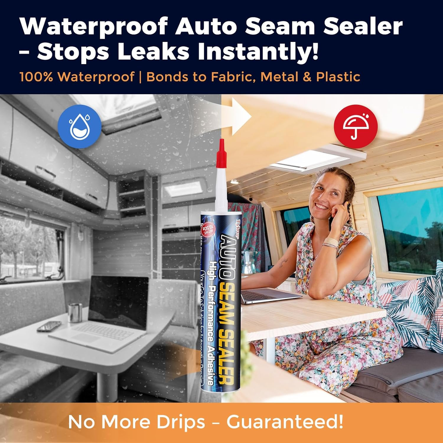 Seam Sealer Automotive-Professional Grade High Strength Waterproof Adhesive f…