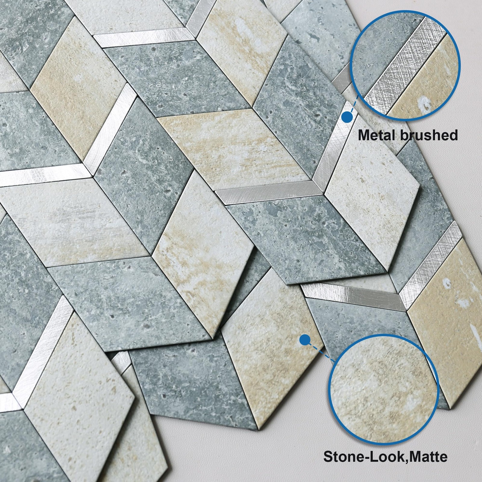 MOFIT Peel and Stick Backsplash for Kitchen,3D Wall Panel Peel and Stick Tile…