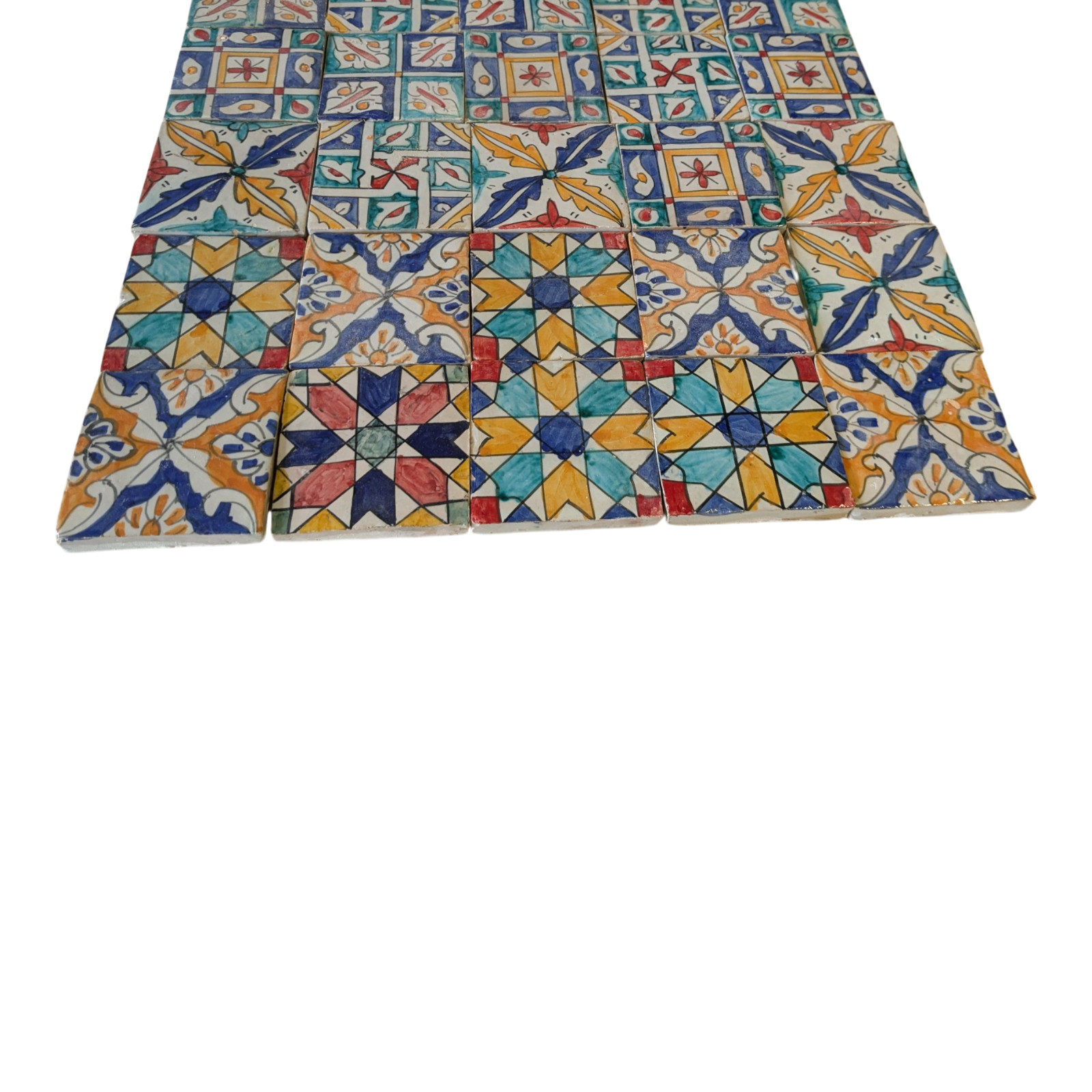 25x Moroccan Zellige Mosaic Tiles Rrp225 50x50cm2 End of Line