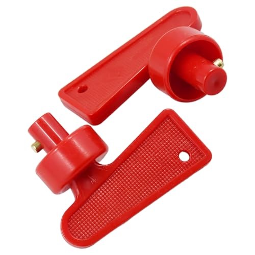 2PCS Battery Disconnect Switch Spare Keys Compatible with Car RV ATV Truck