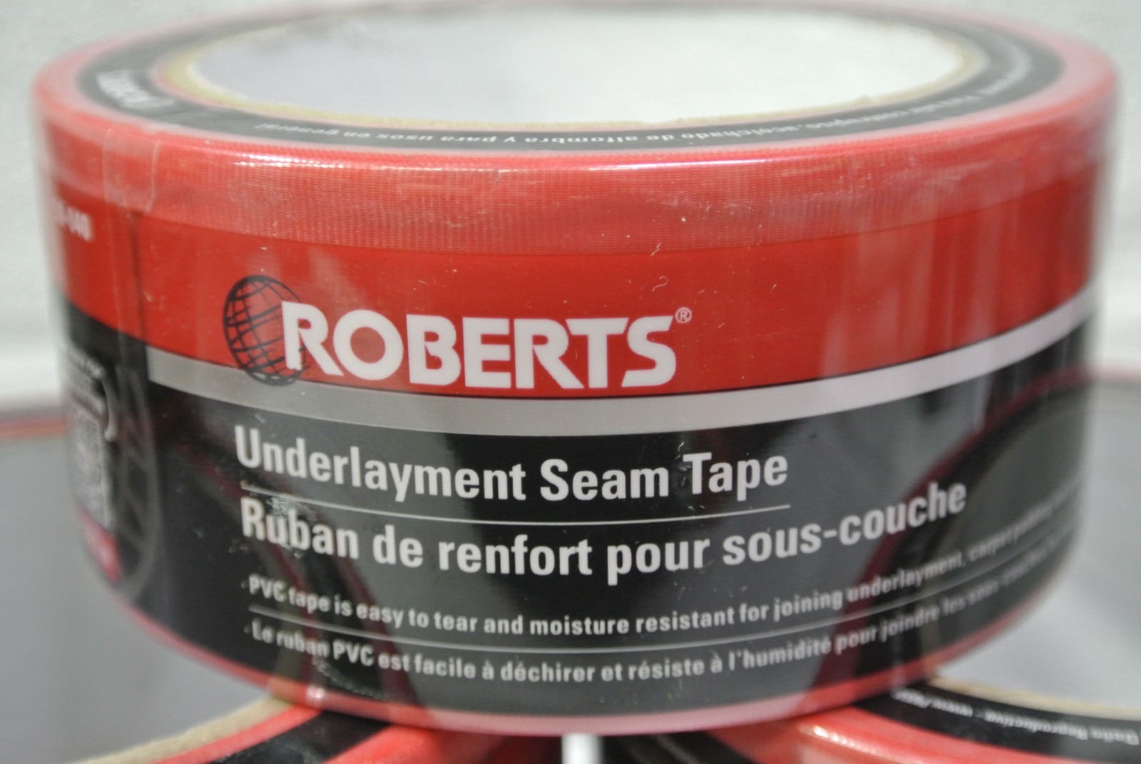 Roberts Underlayment Seam Tape Flooring Tool Roll Red 1-7/8″ x 100′ 50-040